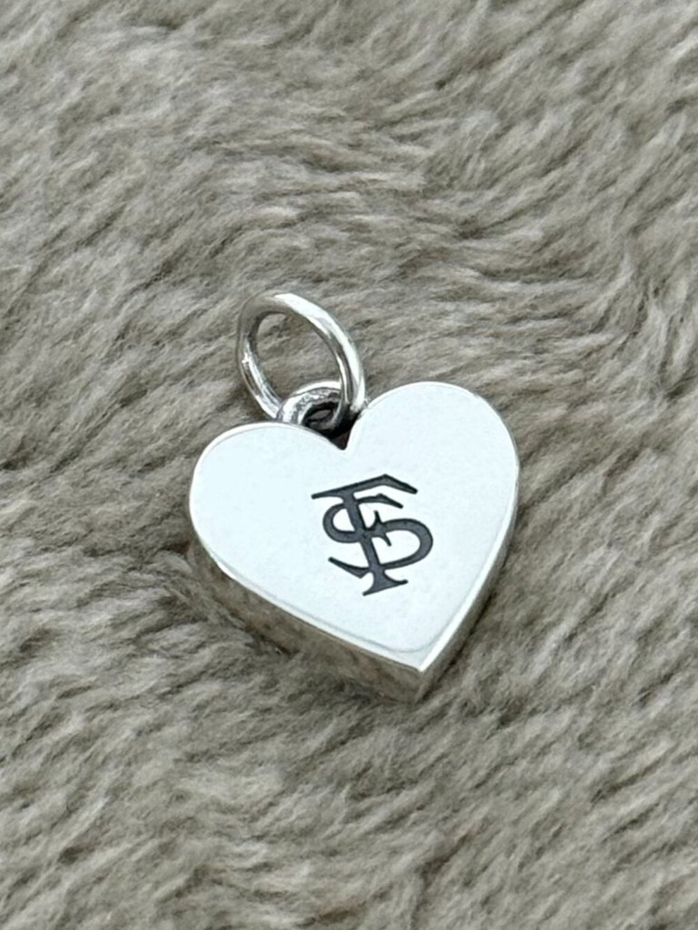 Florida State University Small Heart Charm